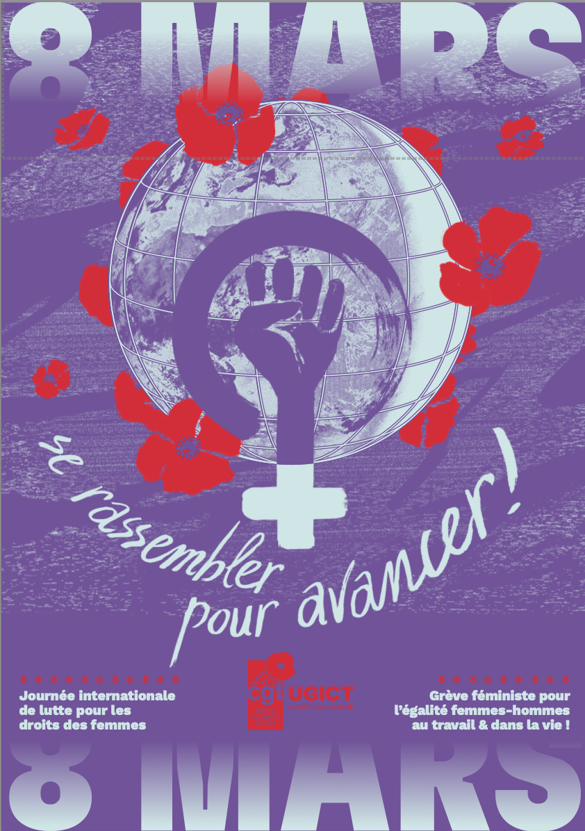 8 MARS : ON LUTTE POUR LES DROITS DES FEMMES !